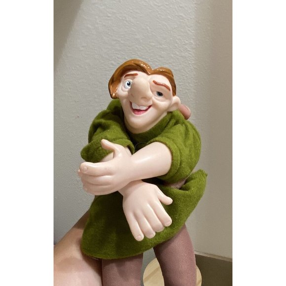 Vintage Disney Hunchback Of Notre Dame Quasimodo Burger King Plush Puppet Doll - Picture 11 of 14